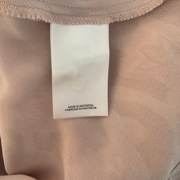 EXPRESS Top Womens Small Pink Y2K Peplum Floral Fairy Feminine Cinch Waist - Picture 11 of 11